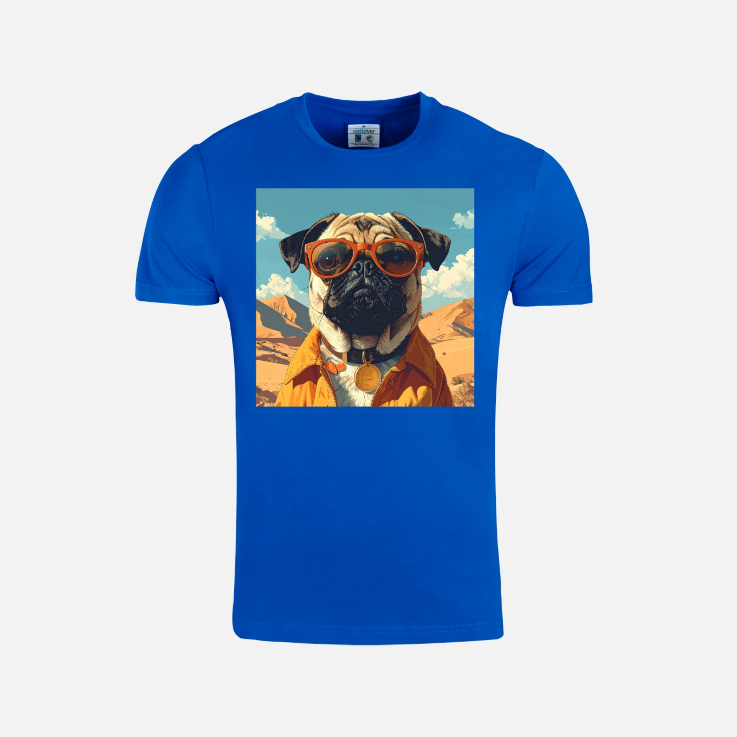 dog in the dessert t shirt