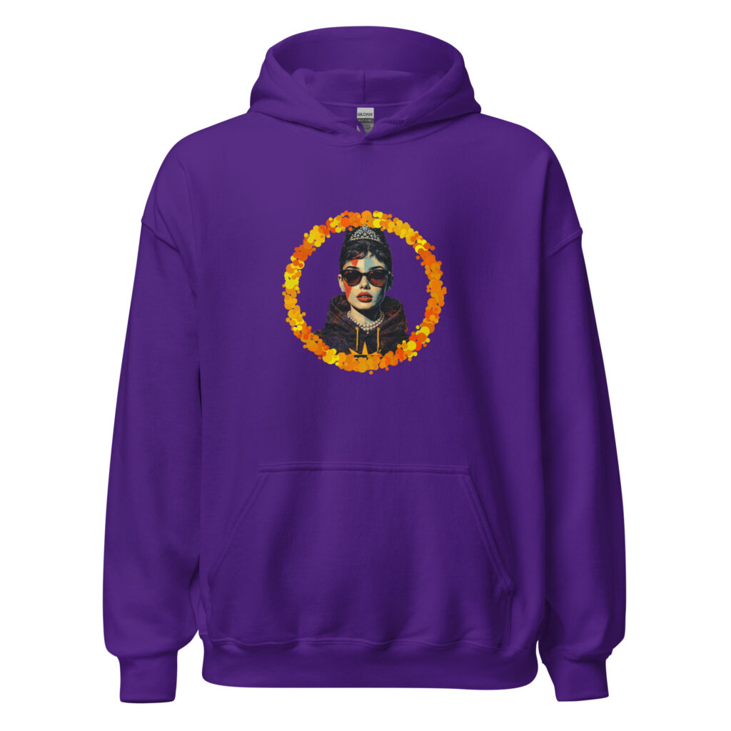 Audrey Circles Unisex Hoodie