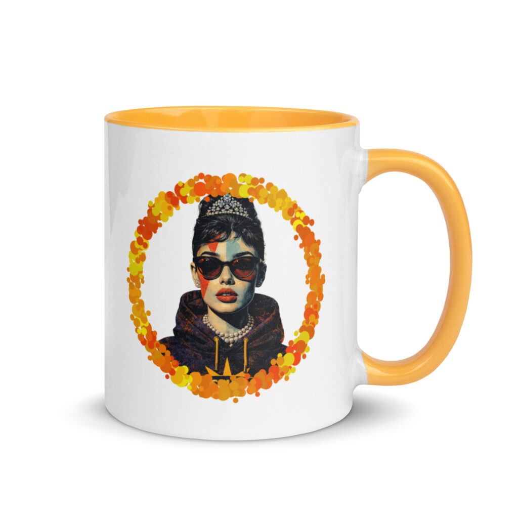 Audrey Circles Mug